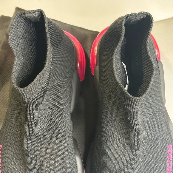 Balenciaga Speed LT Clear Knit Sneakers Size 37 - Picture 4 of 9